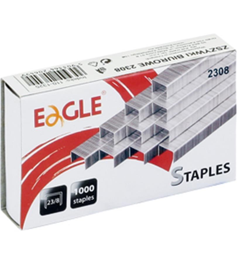 GRAPAS ESPECIALIZADAS EAGLE 23/8 PAQUETE DE 20-40 HOJAS. 1000 piezas.